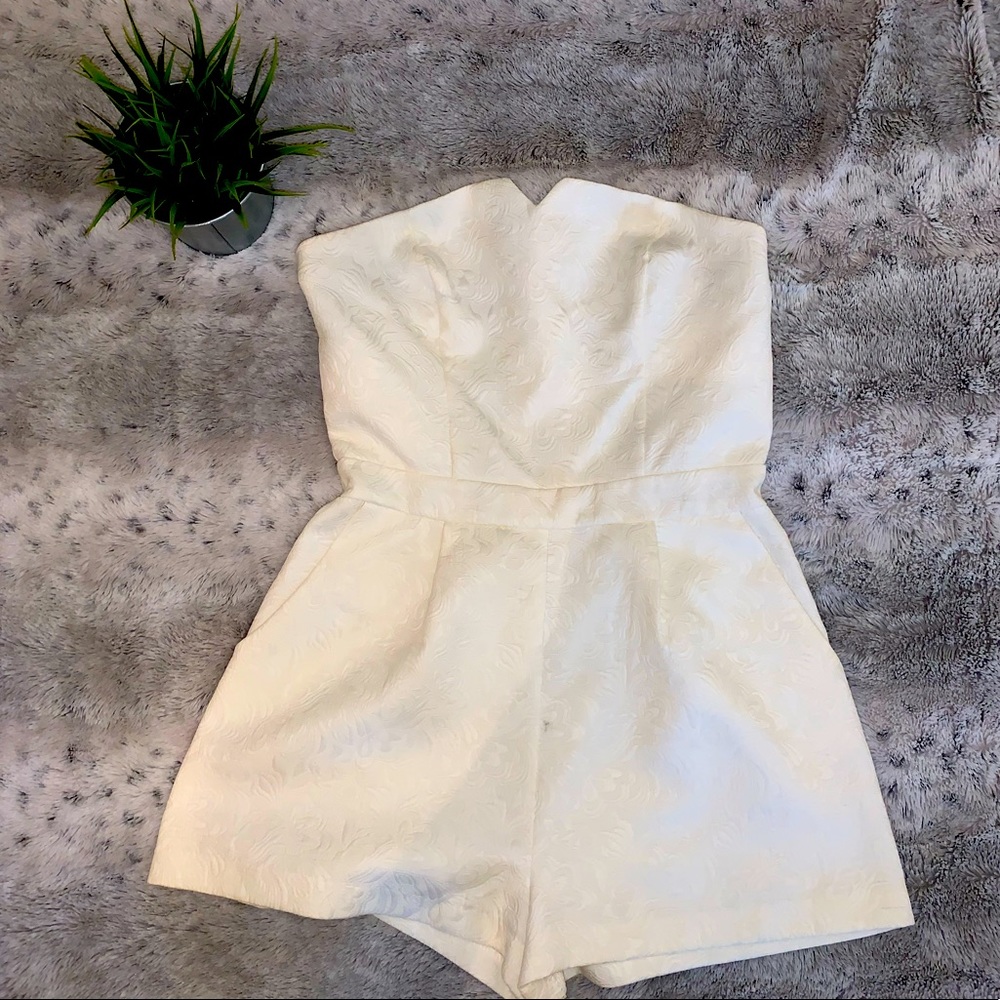 Cute White Romper